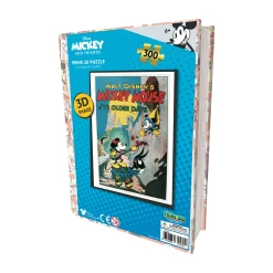 AreYouGame Disney Mickey Mouse 'Ye Olden Days' 3D Lenticular Puzzle - 300 pc* Puzzles