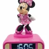 Lexibook Disney Minnie Mouse Digital Alarm Clock with Nightlight - Pink* Electronics