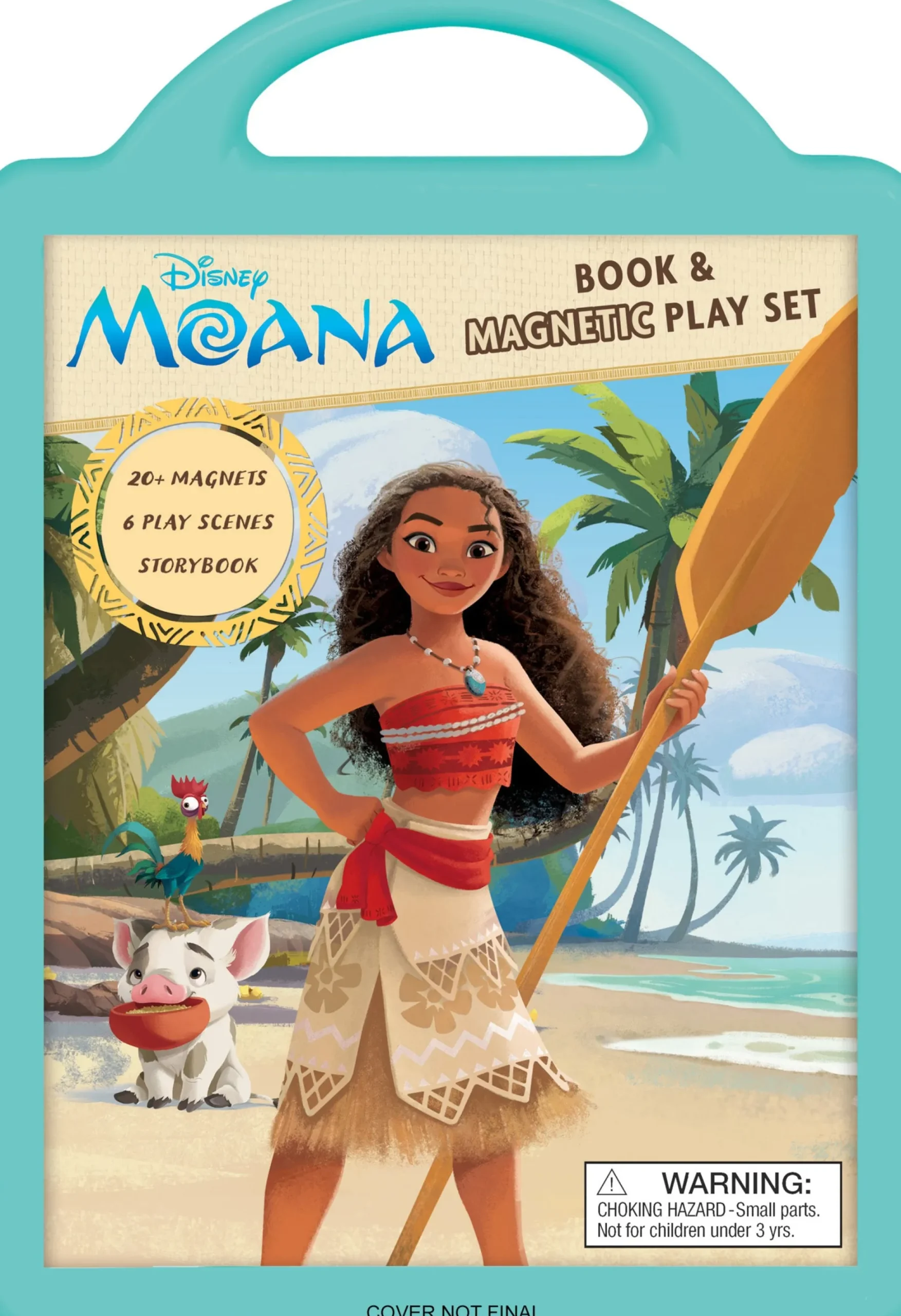 Readerlink Distribution Services Disney Moana Magnetic Adventure Play Set* Reading, Writing & Speech