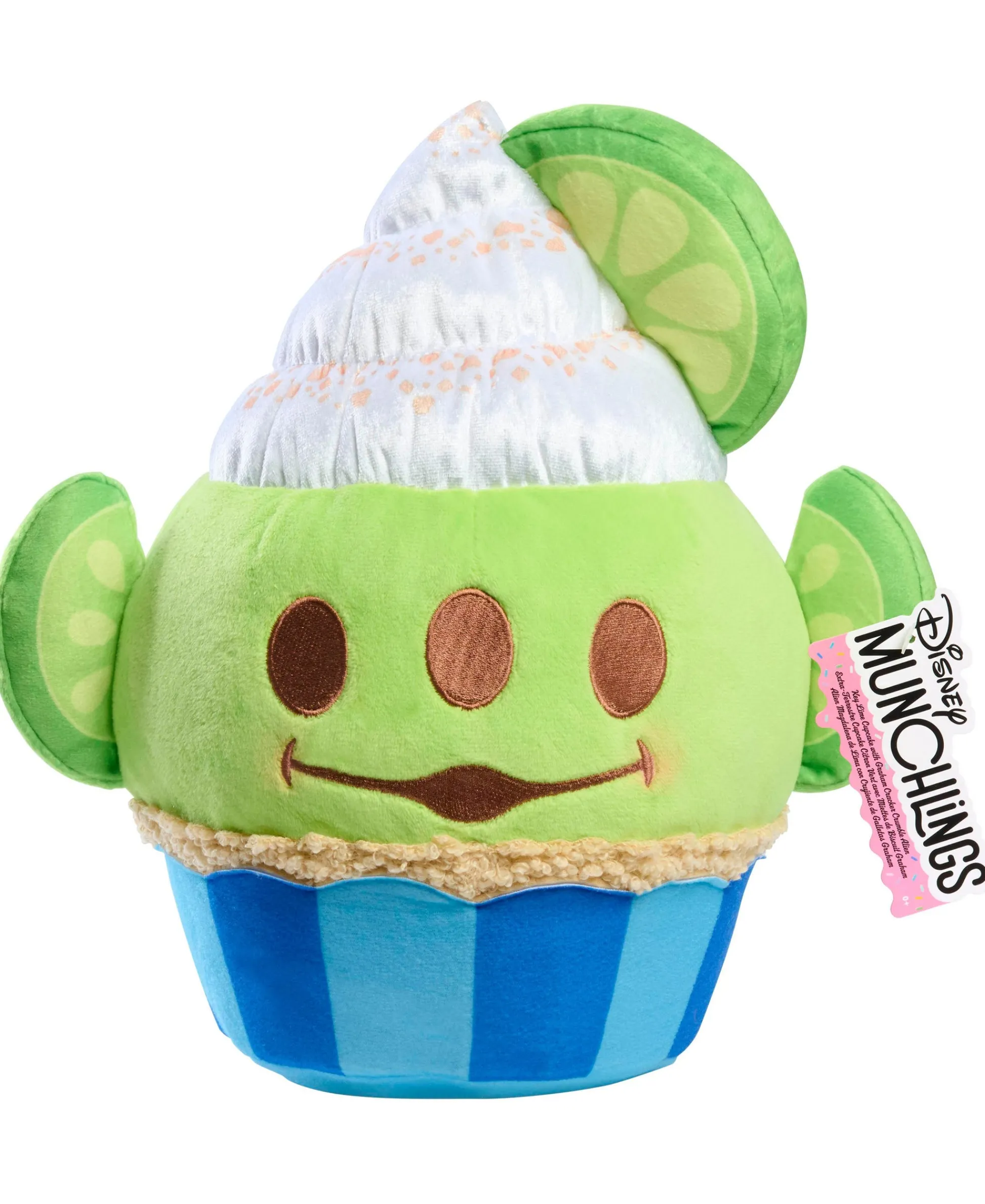 Macy's - Supplier Disney Munchlings 10 inch Key Lime Cupcake Alien Plush - Scented* Stuffed Animals|Stuffed Animals & Plush Toys