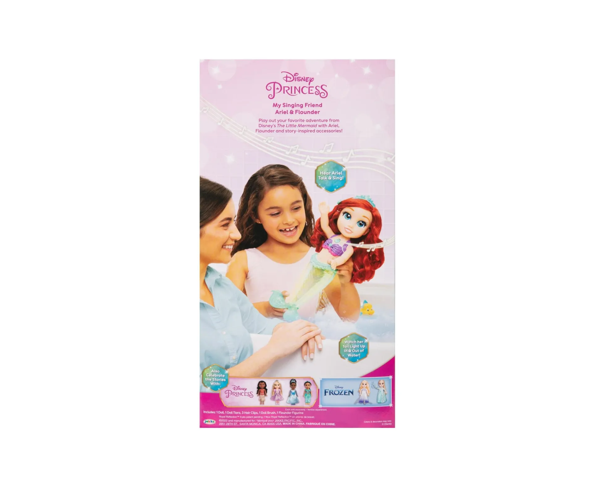 Macy's - Supplier Disney Princess - Ariel Singing Doll with Light-up Feature* Interactive Dolls & Pets|Stuffed Animals & Plush Toys