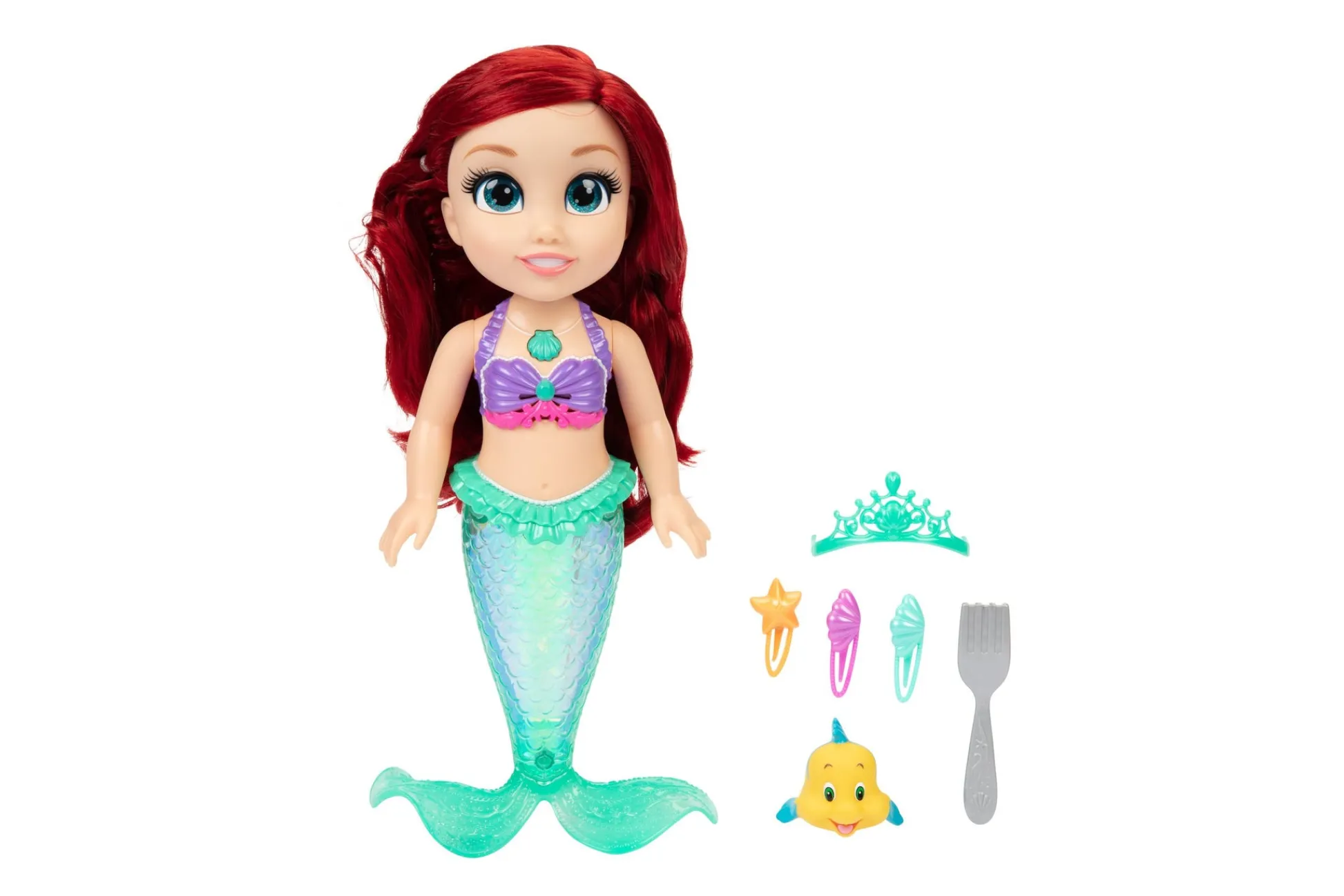 Macy's - Supplier Disney Princess 14 inch Sing & Sparkle Ariel Doll* Fashion Dolls|Stuffed Animals & Plush Toys