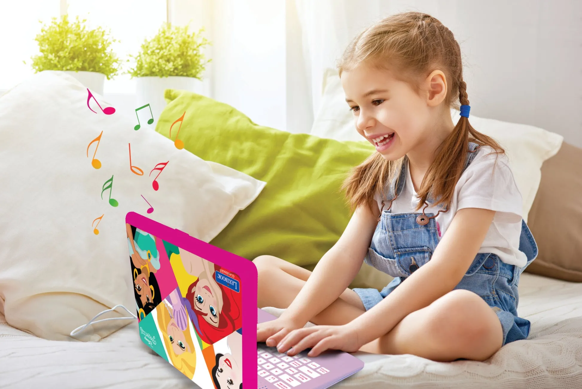 Lexibook Disney Princess Bilingual Educational Laptop with Interactive Activities* Preschool Education Toys & Activities