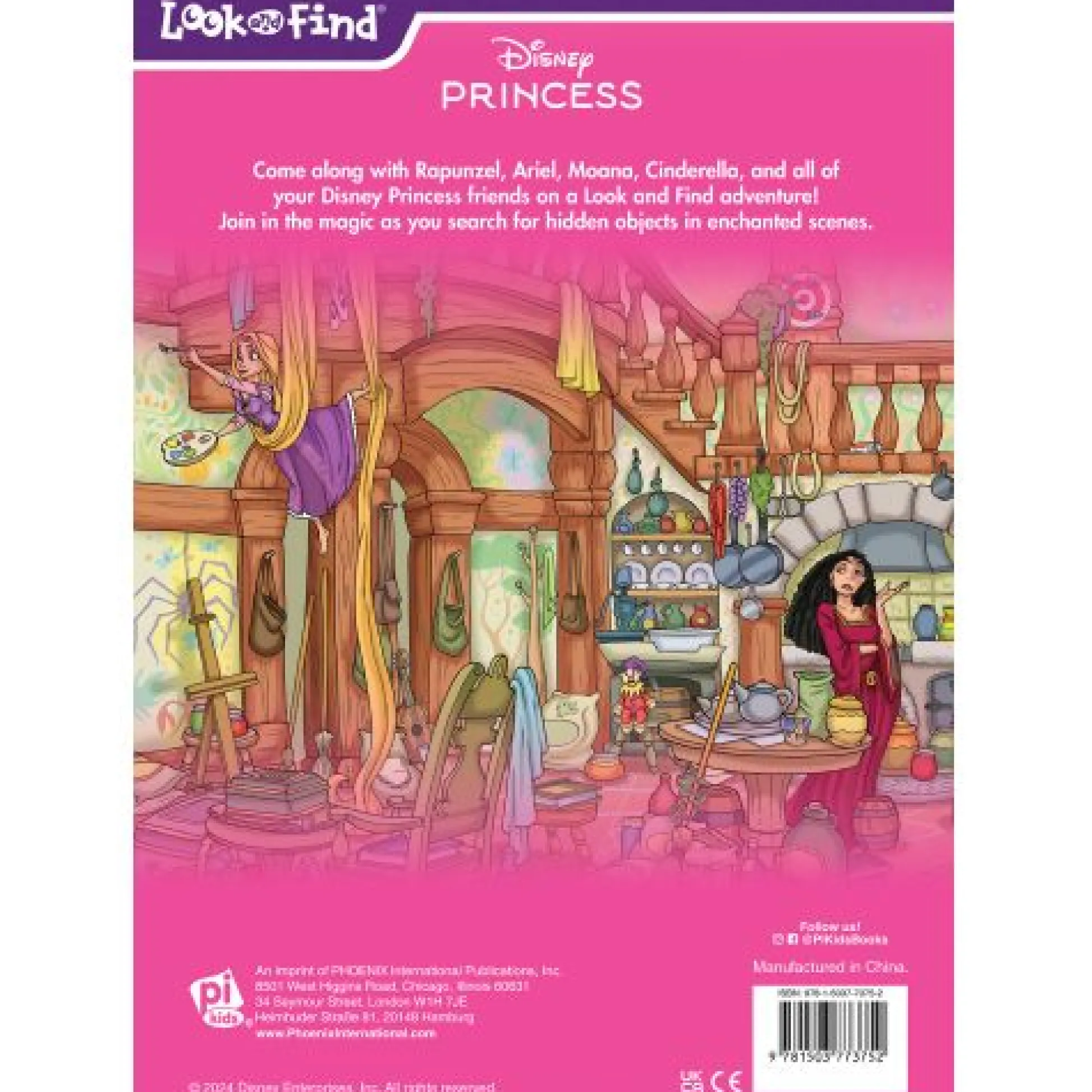 Calendar Holdings, LLC Disney Princess Enchanting Look and Find Activity Book*Kids Kids Books|Coloring Books & Activity Books