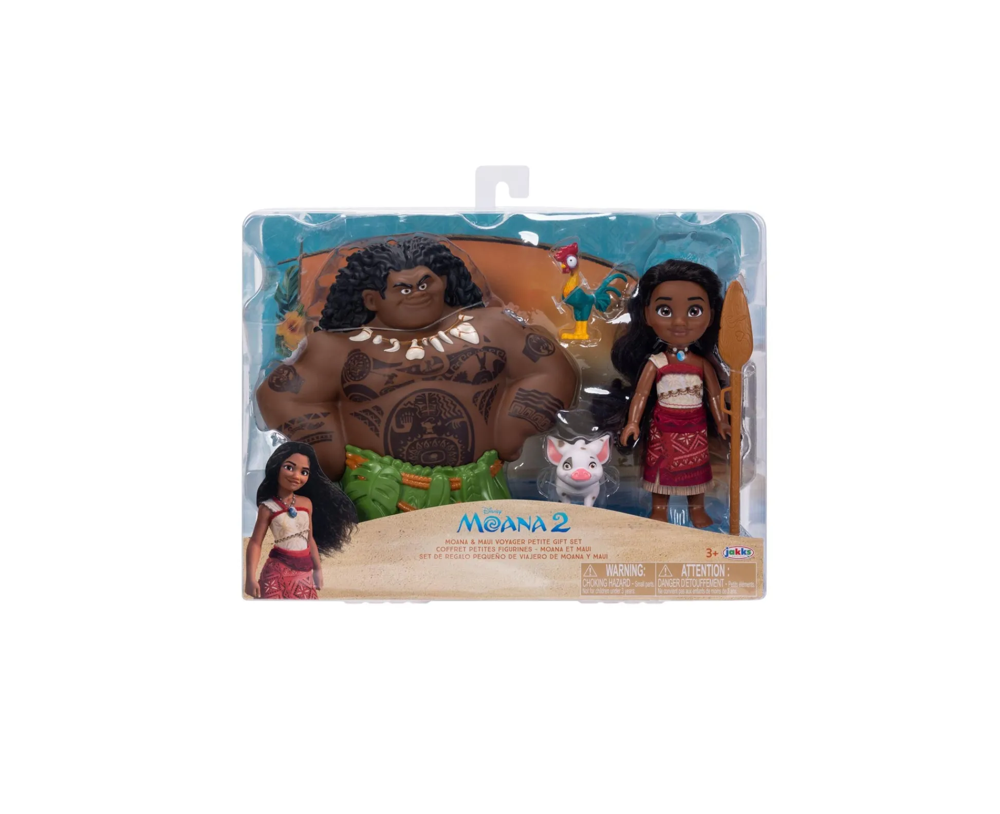 Macy's - Supplier Disney Princess Moana & Maui Petite Adventure Doll Set - 6 inch* Fashion Dolls|Stuffed Animals & Plush Toys