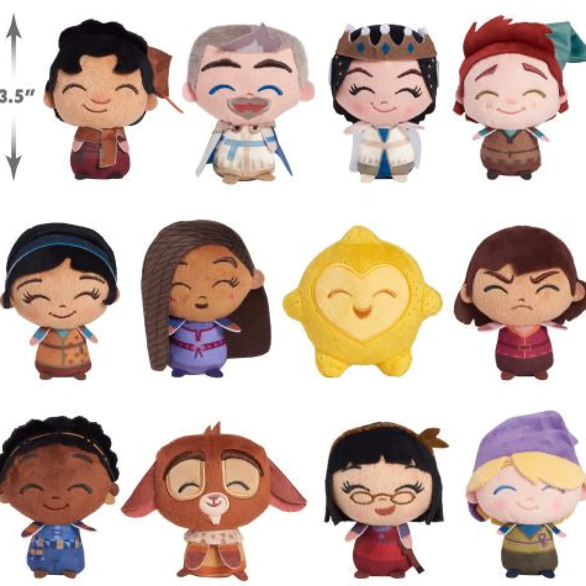 Calendar Holdings, LLC Disney Wish 3.5 inch Mini Capsule Plush - Collectible Series* Miniature & Collectible Dolls|Stuffed Animals & Plush Toys