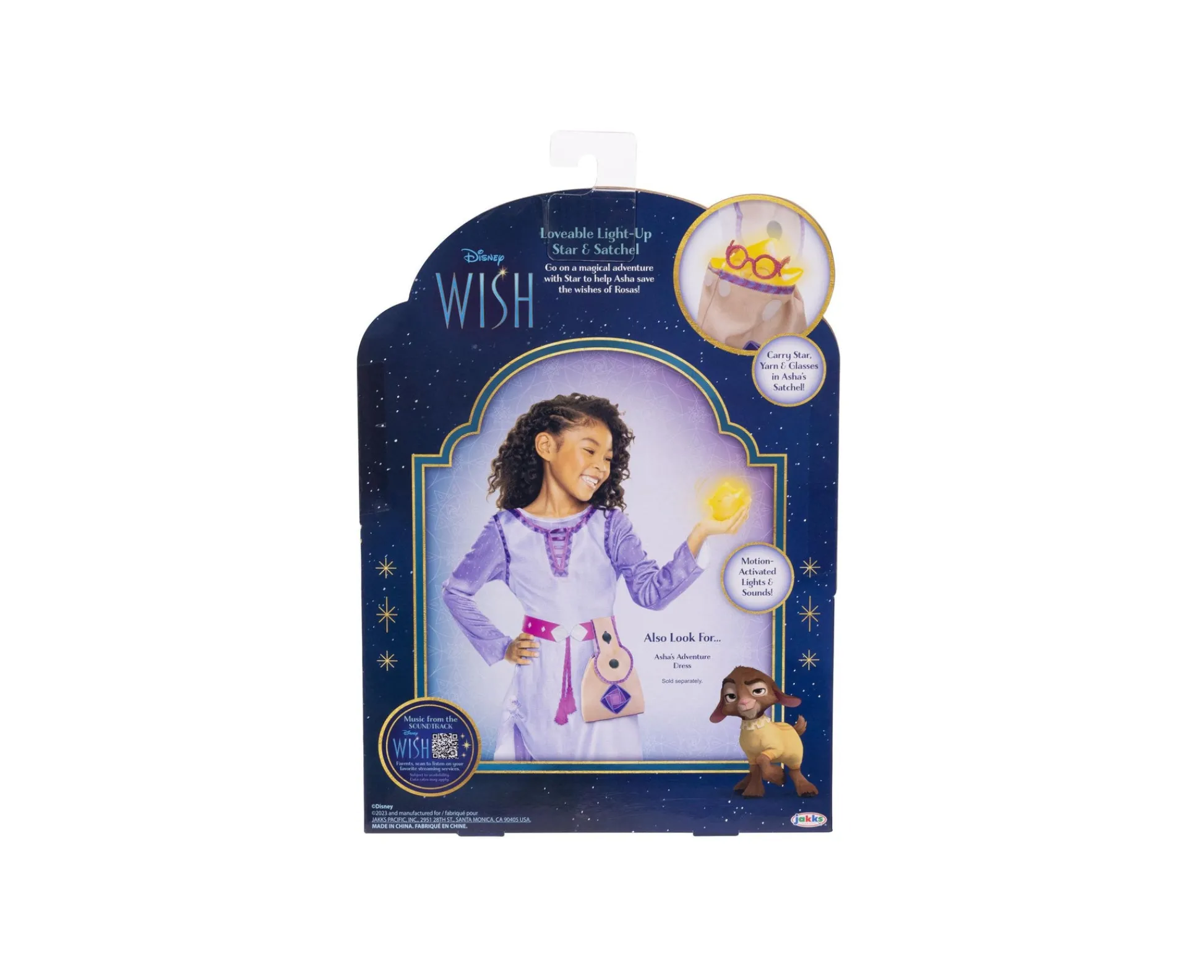 Macy's - Supplier Disney Wish Interactive Light-Up Star with Satchel - Role Play Toy* Dress Up & Accessories|Dress Up
