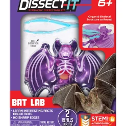 Flat River Group Dissect-It Bat Lab: Synthetic Dissection Kit with STEM Learning Guide for Kids Ages 6+* Science Toys