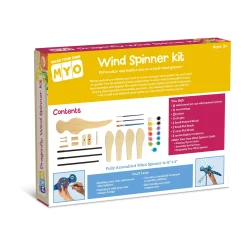 AreYouGame DIY Dragonfly Wind Spinner Craft Kit - Garden Art* Crafts & Activities