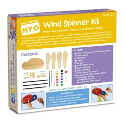 AreYouGame DIY Ladybug Wind Spinner Craft Kit - Create & Paint Your Garden Ornament* Crafts & Activities