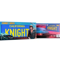 Flat River Group Doctor Collector Knight Rider 1:1 Scale K.I.T.T. License Plate Replica* Model Cars