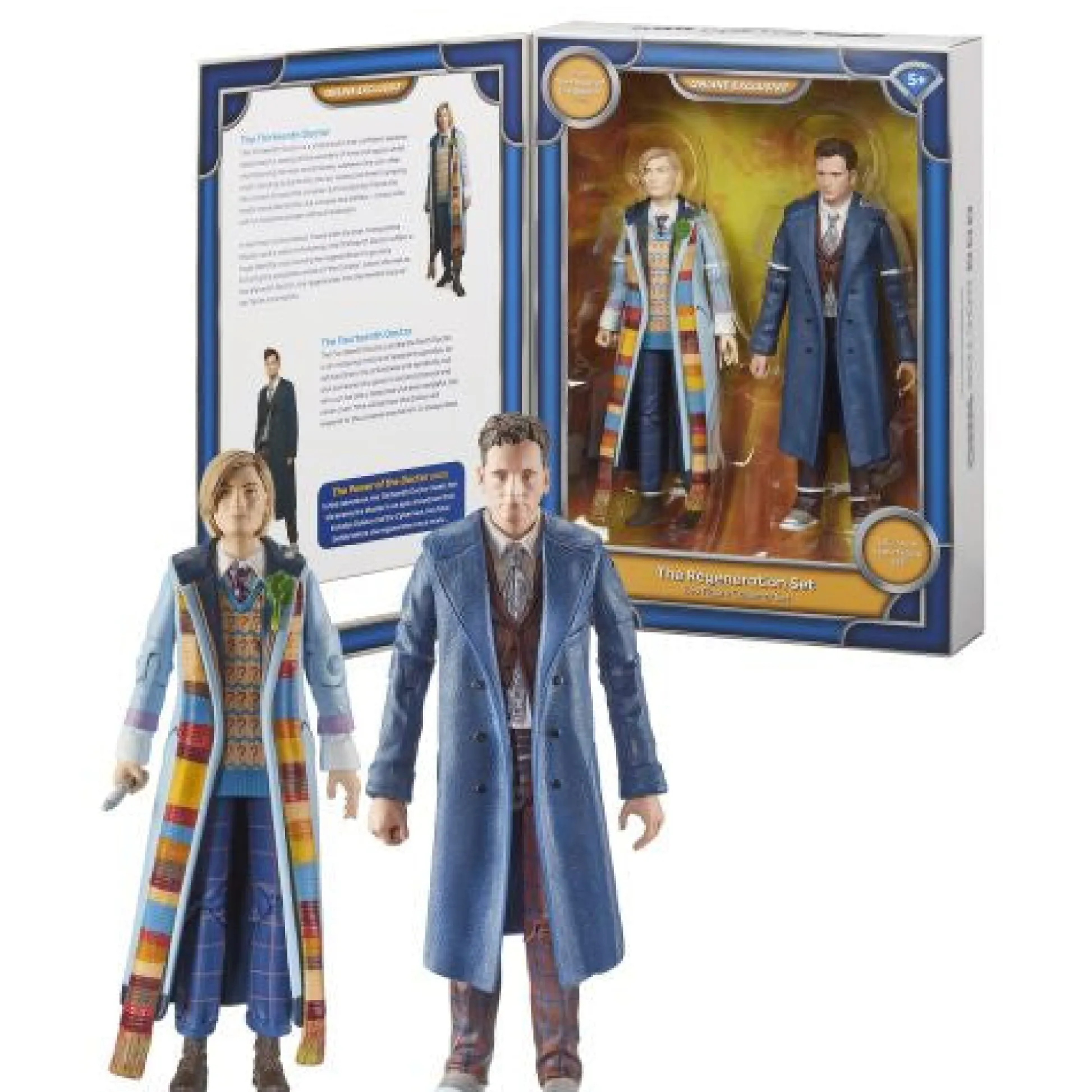 Calendar Holdings, LLC Doctor Who Regeneration Set: 13th and 14th Doctors Collector's Edition* Collectible Figures & Playsets