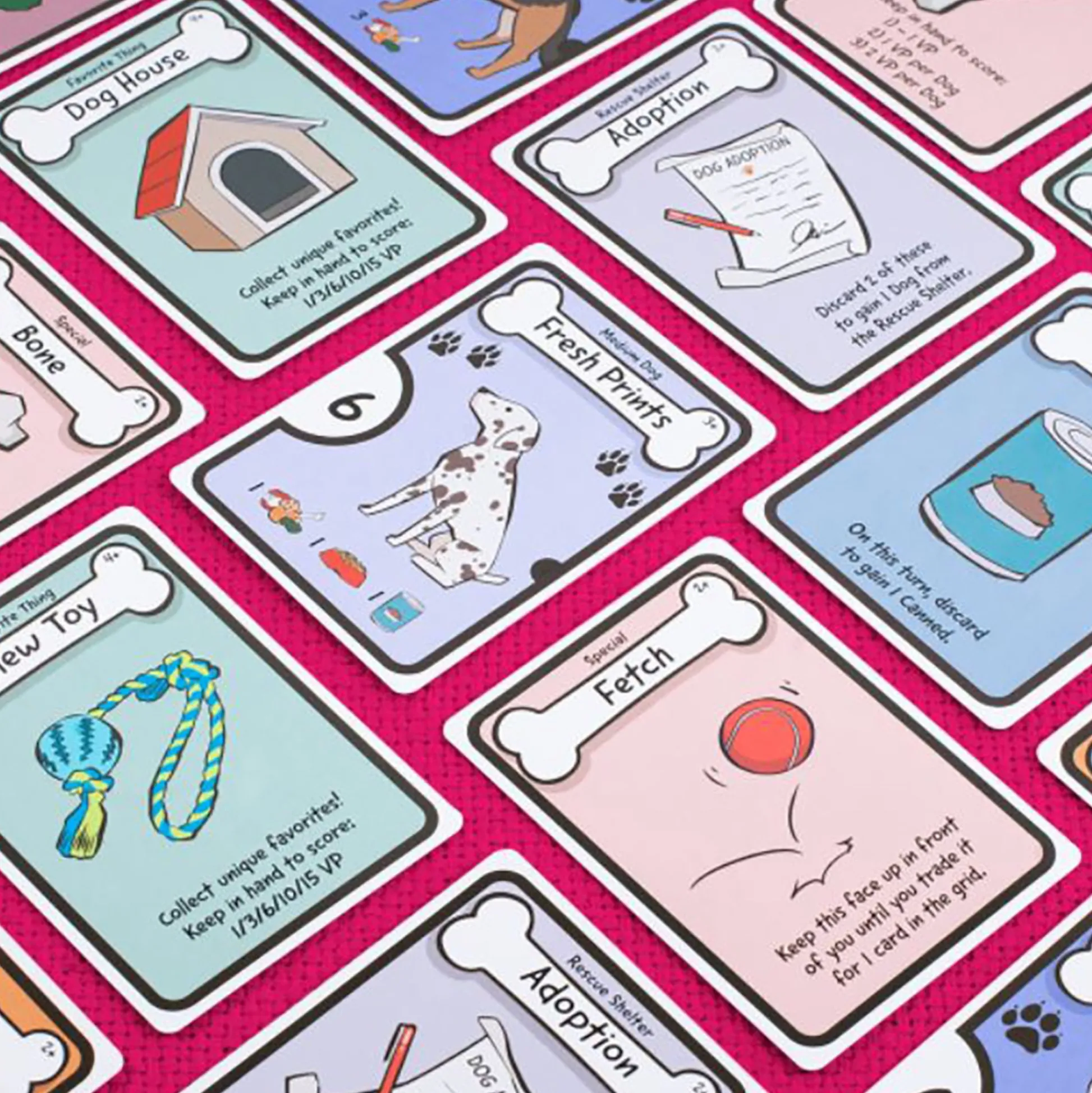 Flat River Group Dog Lover Deluxe Edition Strategy Card Game* Card Games|Social & Emotional Skills
