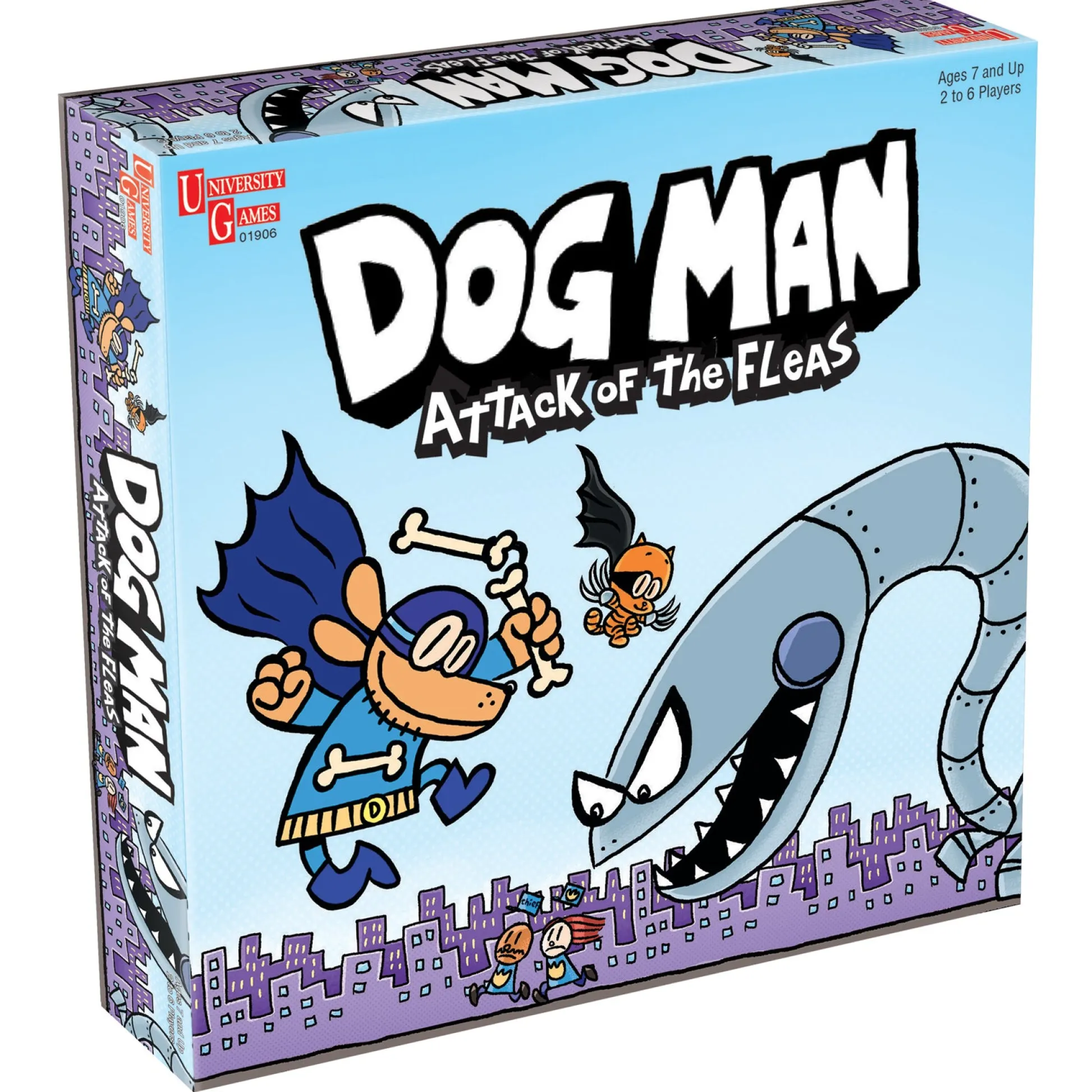 Educators Resource Dog Man: Attack of the Fleas Board Game by University Games* Role-Playing Games|Board Games