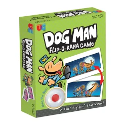AreYouGame Dog Man Flip-O-Rama Matching Card Game by University Games* Card Games