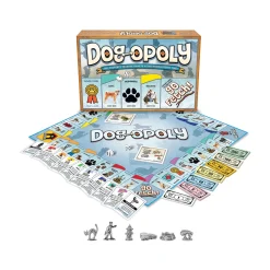 AreYouGame Dog-Opoly Monopoly-Style Board Game with Dog-Themed Play* Board Games|Role-Playing Games