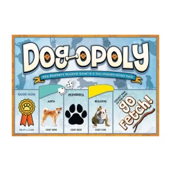 AreYouGame Dog-Opoly Monopoly-Style Board Game with Dog-Themed Play* Board Games|Role-Playing Games