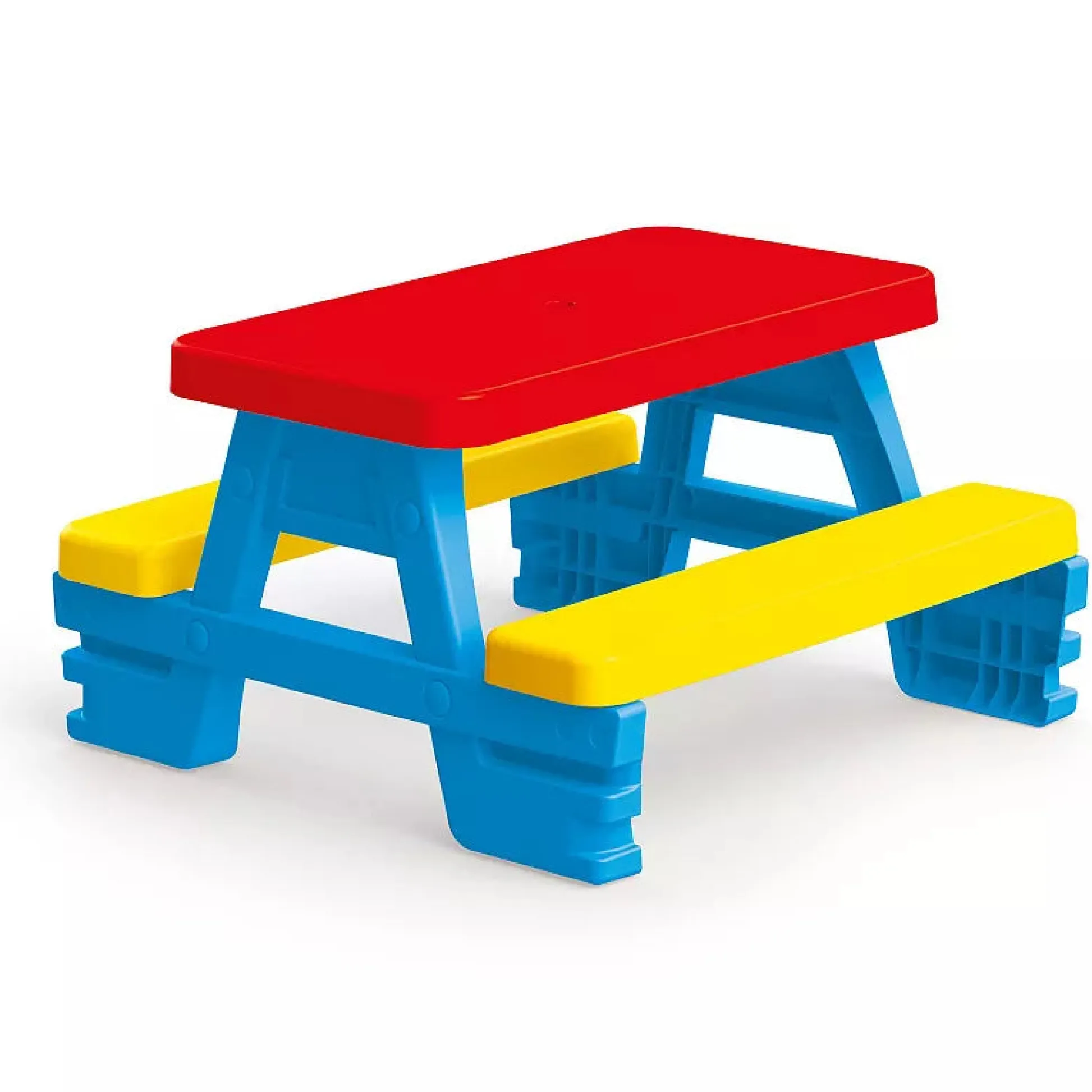 Flat River Group Dolu Colorful Kids' Picnic Table Set for 4 - Multi-Color* Social & Emotional Skills