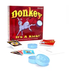 AreYouGame Donkey It's a Kick! Wild Card Game* Card Games|Social & Emotional Skills