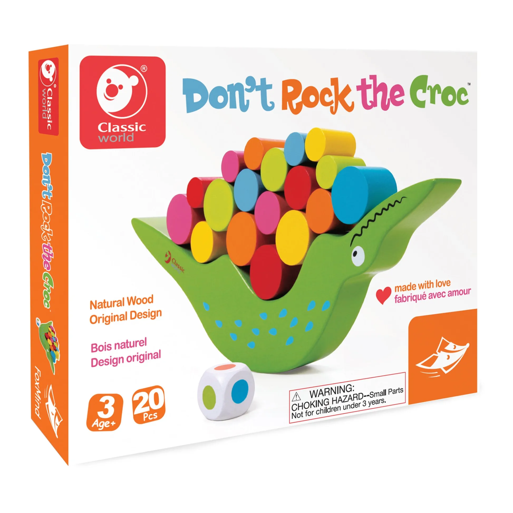 AreYouGame Don't Rock the Croc Balance & Strategy Game* Role-Playing Games|Board Games