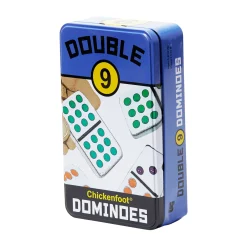 AreYouGame Double 9 Chickenfoot Professional Dominoes Game Set* Dominoes & Tiles Games