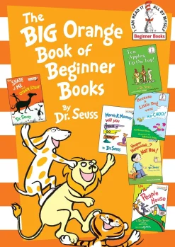 Readerlink Distribution Services Dr. Seuss Big Orange Beginner Books Six-Story Hardcover Set*Kids Reading, Writing & Speech|Kids Books