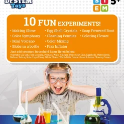 Flat River Group Dr. STEM Chemistry Adventure Set - 10 Experiment Kit for Kids Age 5+* Science Toys