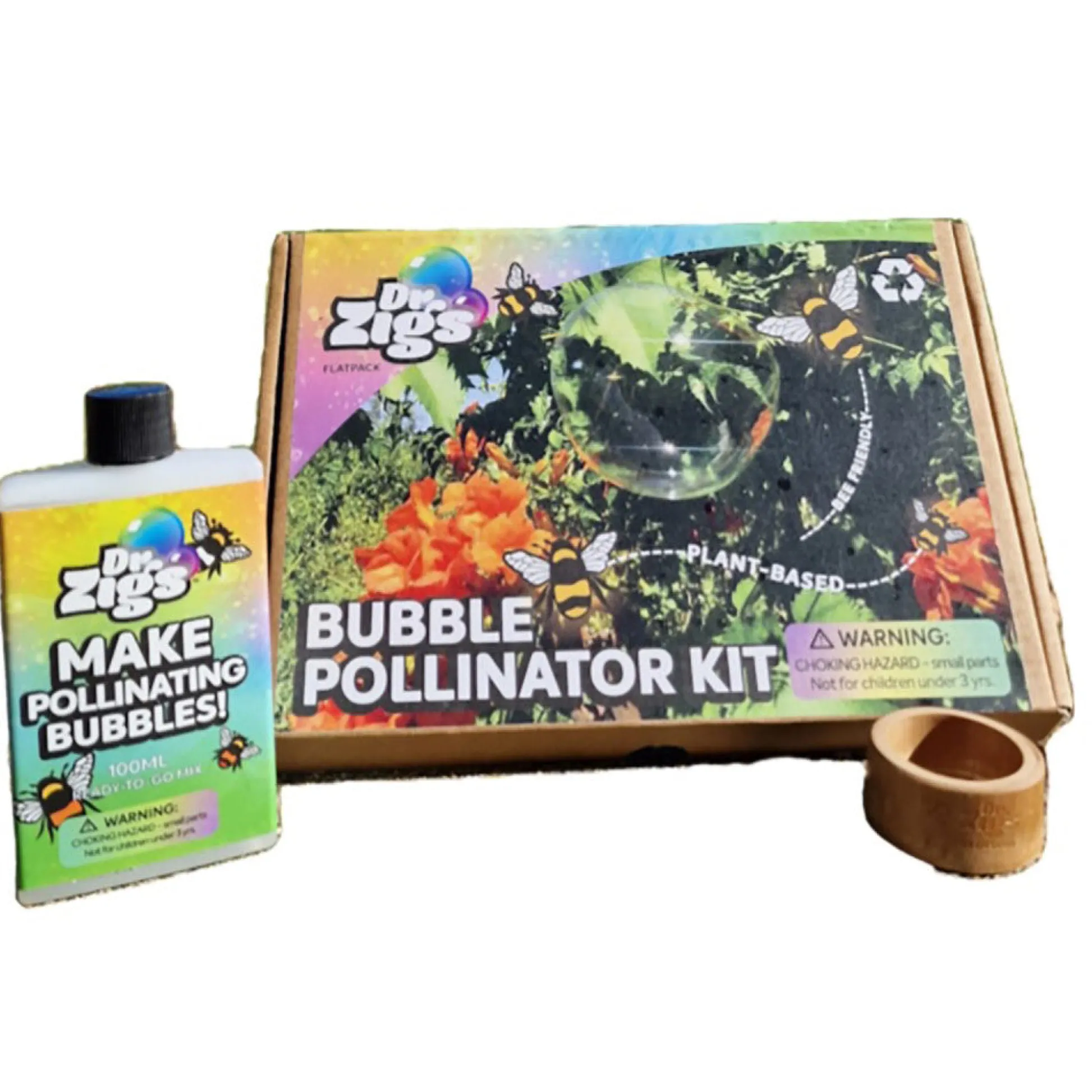 Flat River Group Dr Zigs Bubble Pollinator Kit: Magical Pollination Adventure* Science & Discovery