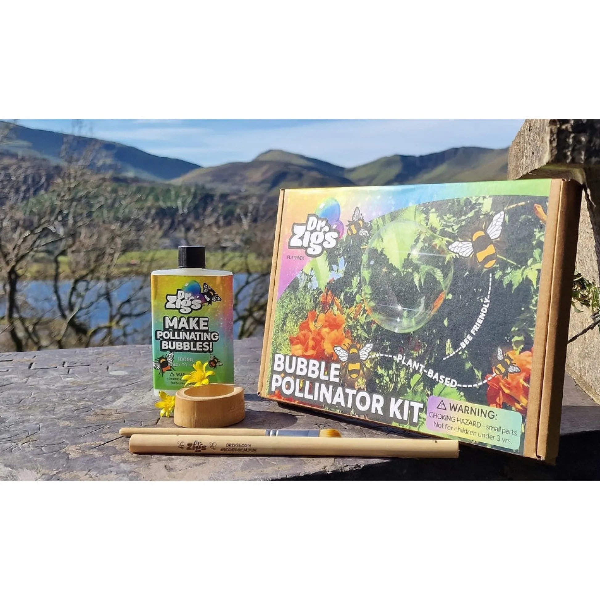 Flat River Group Dr Zigs Bubble Pollinator Kit: Magical Pollination Adventure* Science & Discovery