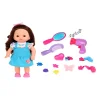 Flat River Group Dream Collection 12" Hair Styling Doll Play Set - Brunette* Stuffed Animals & Plush Toys