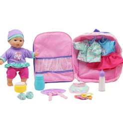 Flat River Group Dream Collection 14" Twin Baby Dolls with Accessories Set* Baby Dolls|Stuffed Animals & Plush Toys