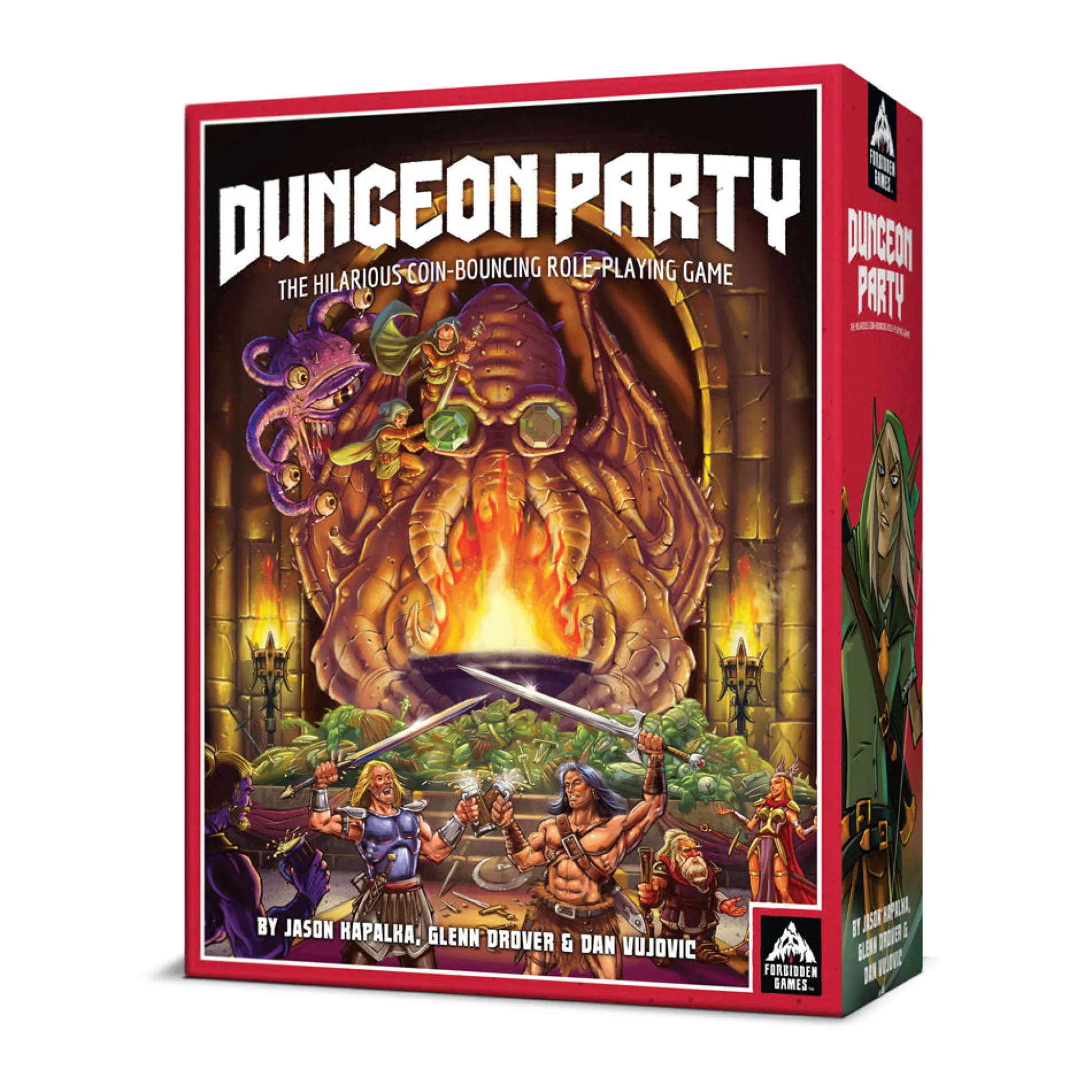AreYouGame Dungeon Party Premium Edition Strategic Board Game* Board Games|Role-Playing Games