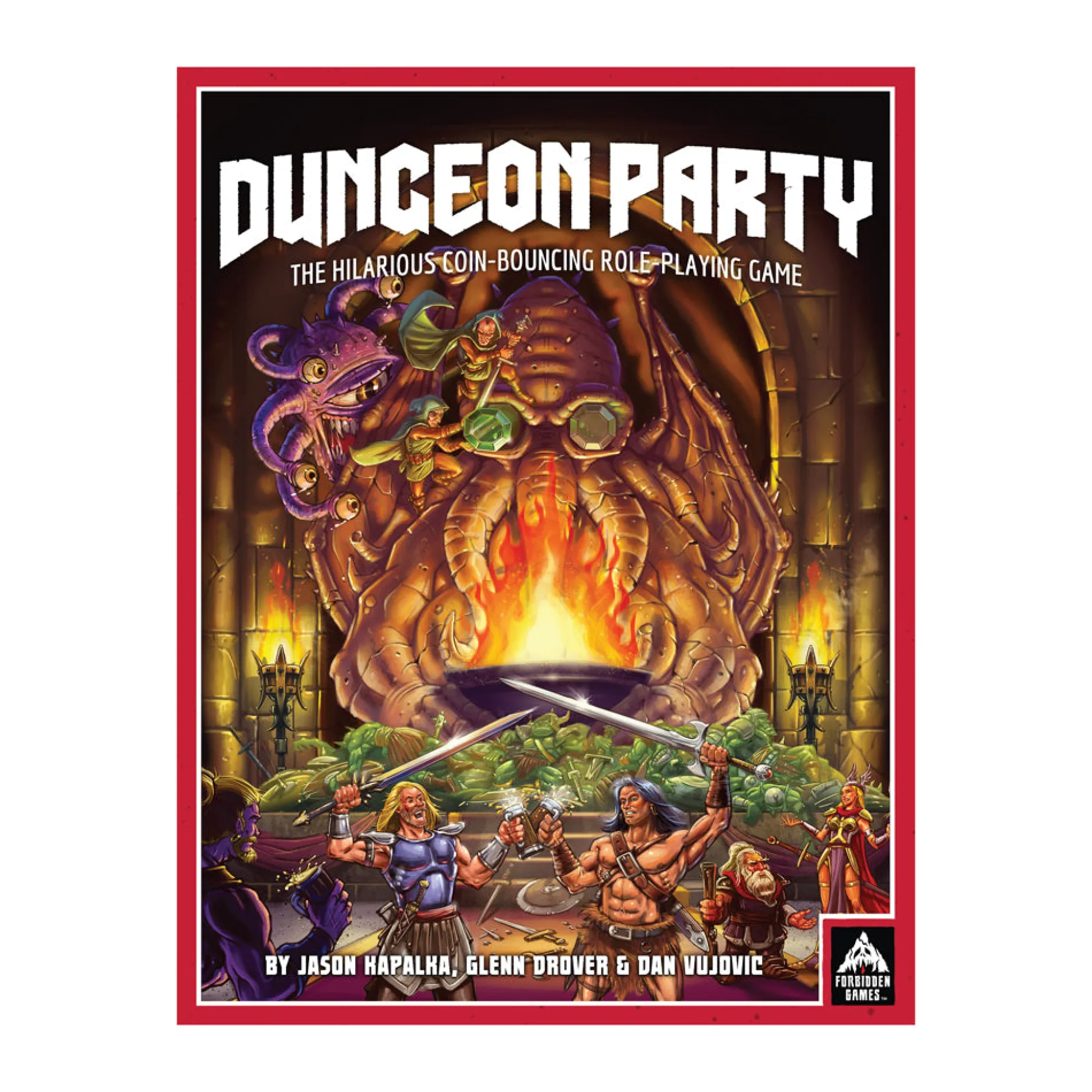 AreYouGame Dungeon Party Premium Edition Strategic Board Game* Board Games|Role-Playing Games