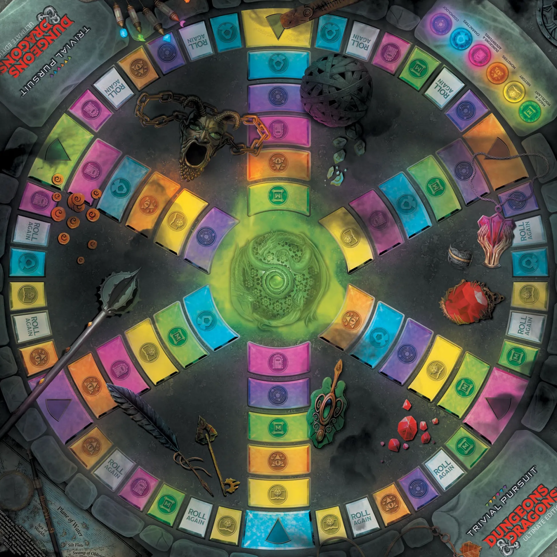 Educators Resource Dungeons & Dragons Trivial Pursuit Ultimate Edition Board Game* Board Games|Role-Playing Games