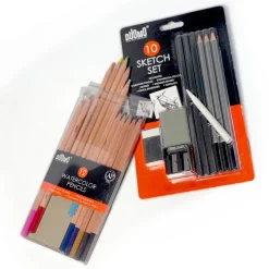 Flat River Group Duomo Fine Arts Creative Explorer 22pc Art Starter Set for Kids 9+* Drawing, Color & Painting
