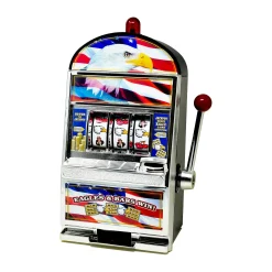AreYouGame Eagle Slot Savings Bank: Patriotic Casino-Style Fun* Classic Games