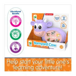 AreYouGame Early Learning - Barnyard Cow Interactive Learning Toy* Preschool Education Toys & Activities