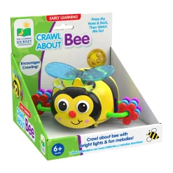 AreYouGame Early Learning - Crawl About Bee Interactive Toy* Developmental Toys