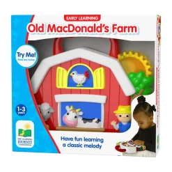 AreYouGame Early Learning - Old MacDonald's Farm Interactive Toy Barn* Preschool Education Toys & Activities
