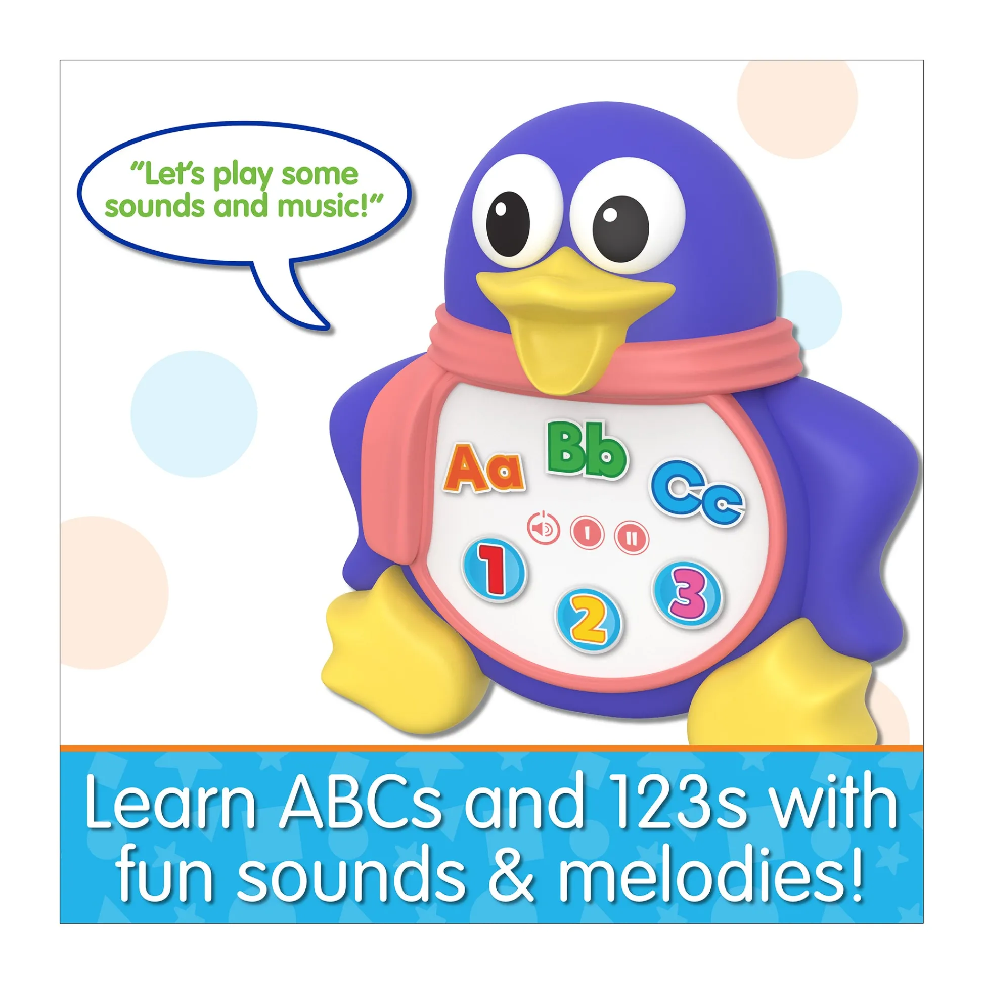 AreYouGame Early Learning ABC 123 Penguin - Interactive Educational Toy* Preschool Education Toys & Activities