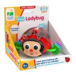 AreYouGame Early Learning Crawl About Ladybug - Interactive Crawling Toy* Developmental Toys