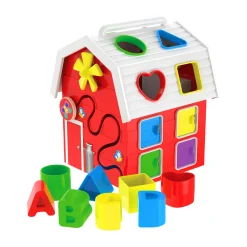 AreYouGame Early Learning Farm Activity Cube - Interactive Educational Toy* Preschool Education Toys & Activities