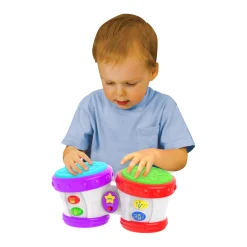 AreYouGame Early Learning Little Baby Bongo Drums Interactive Musical Toy* Preschool Education Toys & Activities