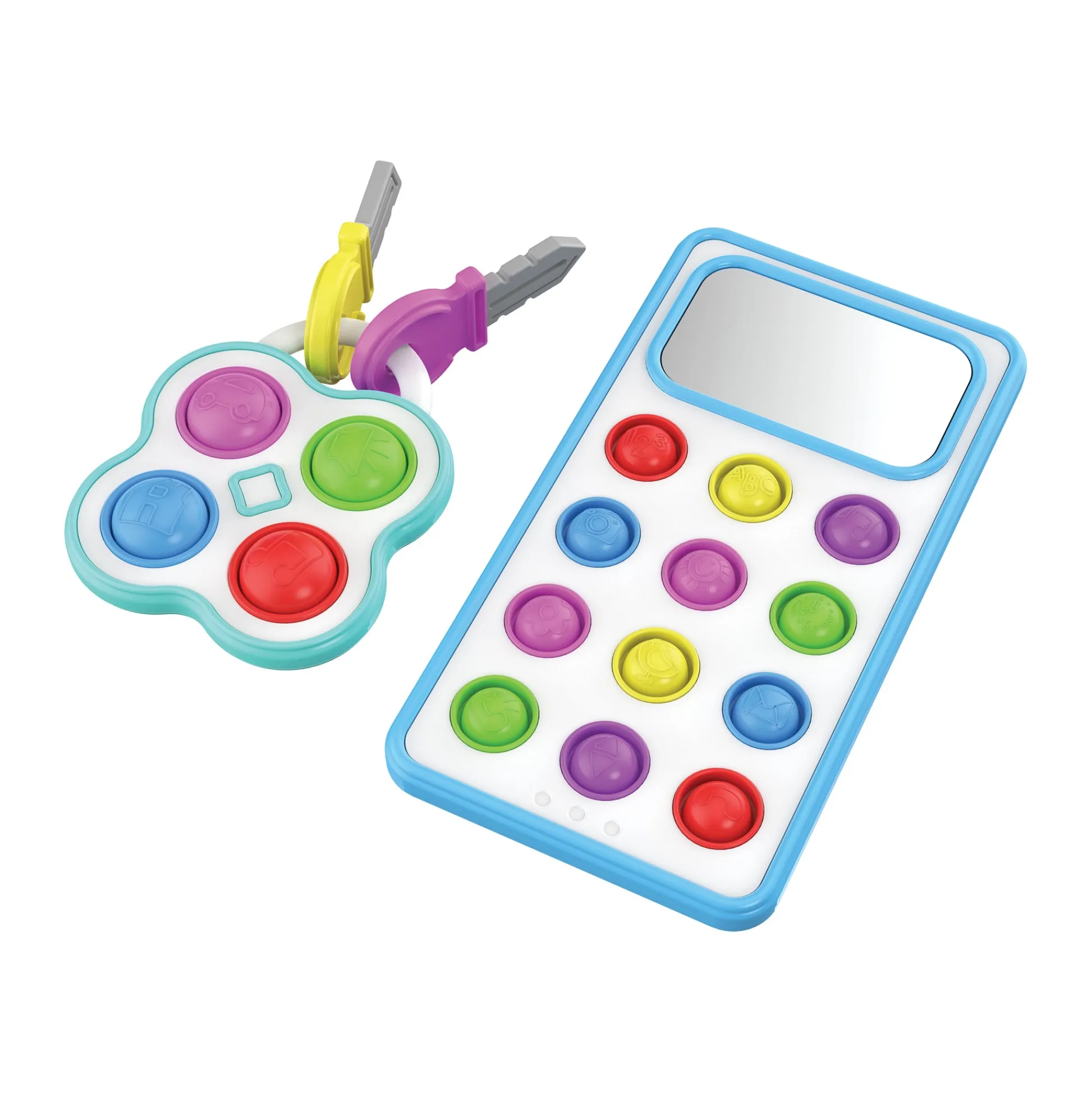 AreYouGame Early Learning Pop & Discover Phone and Keys Activity Set* Preschool Education Toys & Activities
