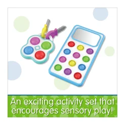 AreYouGame Early Learning Pop & Discover Phone and Keys Activity Set* Preschool Education Toys & Activities