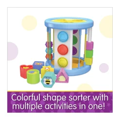 AreYouGame Early Learning Pop & Discover Shape Sorter - Multifunctional Sensory Toy* Preschool Education Toys & Activities
