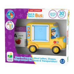 AreYouGame Early Learning Talk & Teach Bus Interactive Flash Card Reader* Preschool Education Toys & Activities