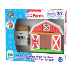AreYouGame Early Learning Talk & Teach Farm Interactive Flash Card Reader* Preschool Education Toys & Activities