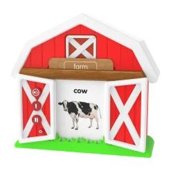 AreYouGame Early Learning Talk & Teach Farm Interactive Flash Card Reader* Preschool Education Toys & Activities