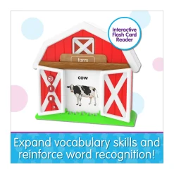 AreYouGame Early Learning Talk & Teach Farm Interactive Flash Card Reader* Preschool Education Toys & Activities